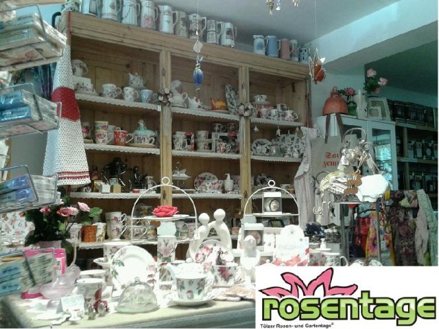 Teeladen Rosentage